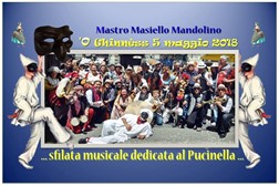 I Pulcinella di Fontevecchia a Napoli per la sesta edizione ‘O Ghinnéss  sabato 5 maggio