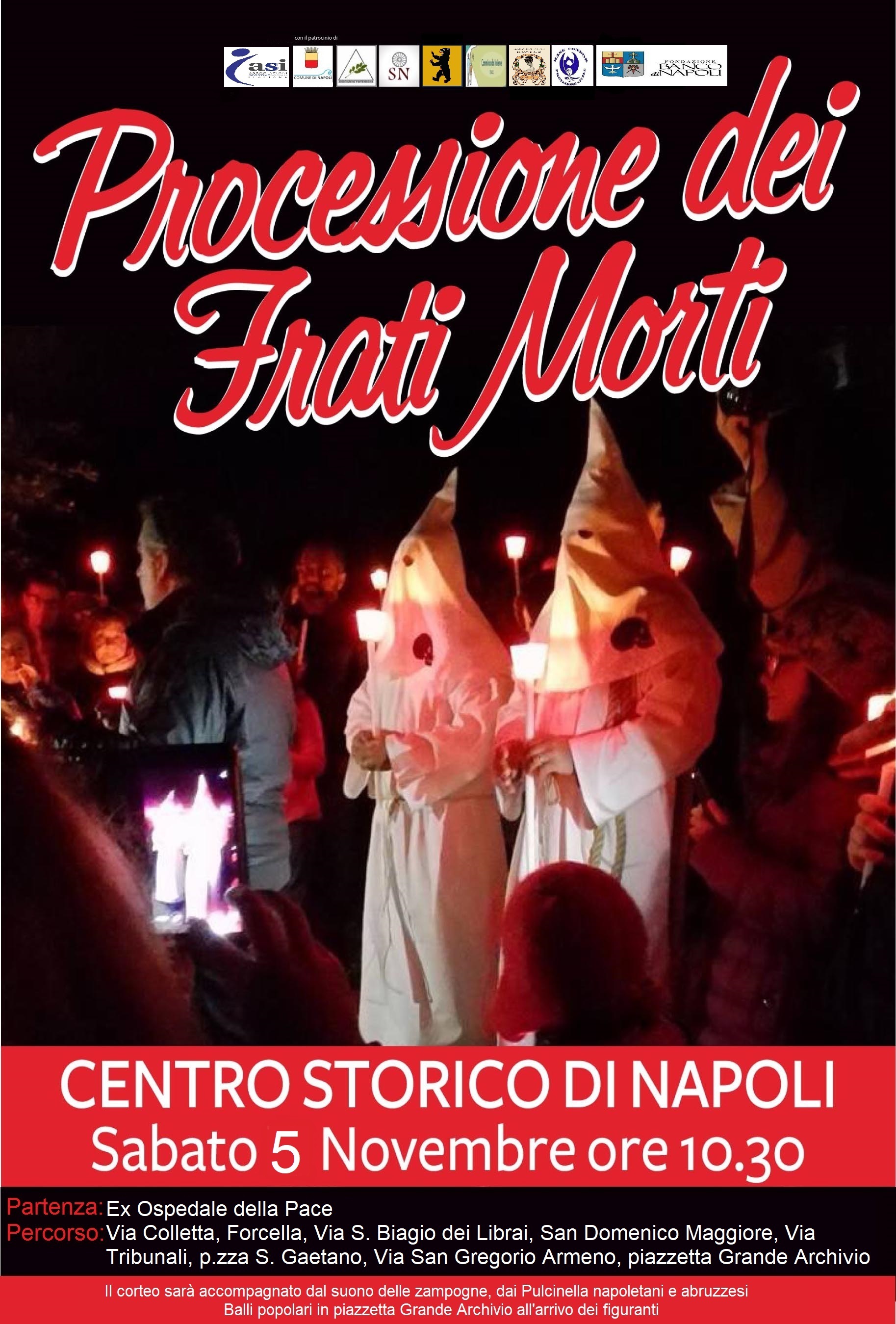 Procession of the Dead Friars and Lost Souls