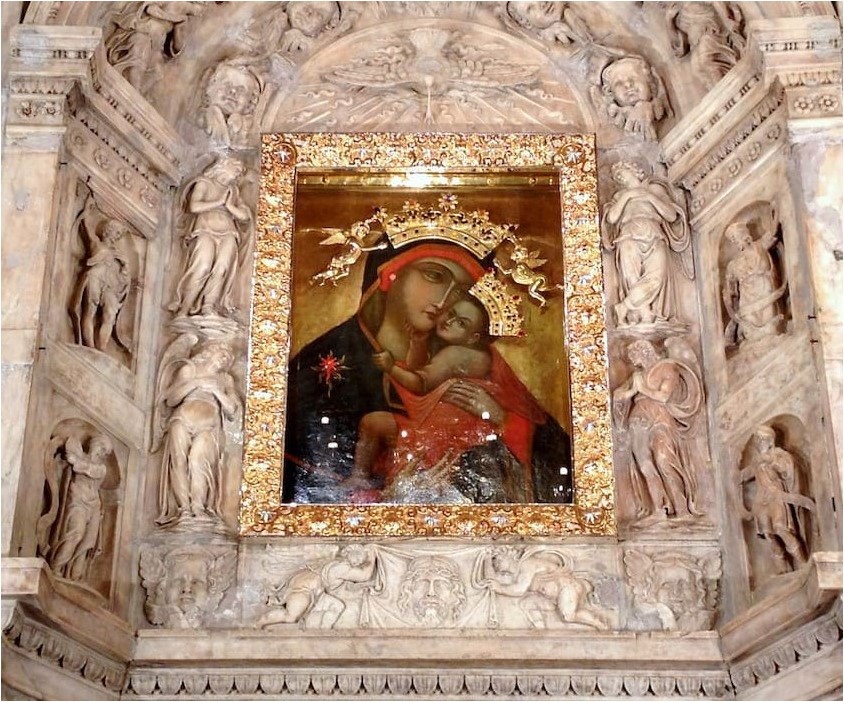The Edicule of the Brown Madonna